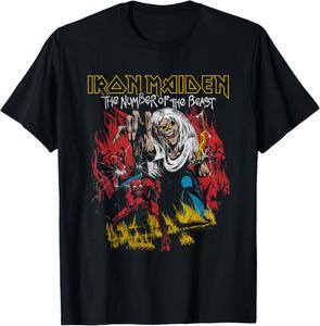 Футболка Was All This For Real, черная Iron Maiden