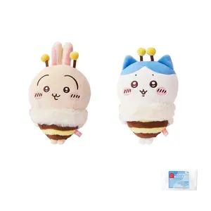 Плюшевая кукла Chiikawa Usagi Hachiware Chiikawa Sakura Season Bee высотой 13,5 см MINISO