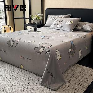 Yalu Простыня 180х230 см из велюра, утепленная, цвет Happy Dinosaur