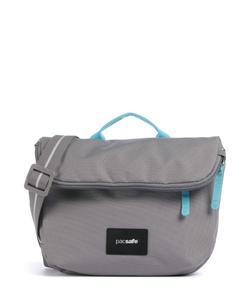 Сумка через плечо Go Saddle из переработанного полиэстера Pacsafe, серый