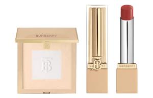 Набор пудры для лица british lady lipstick trench coat, легко растушевывается, выравнивает тон кожи, 3г+11г Burberry