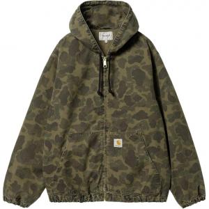 Утиный камуфляж активная куртка Carhartt WIP, зеленый