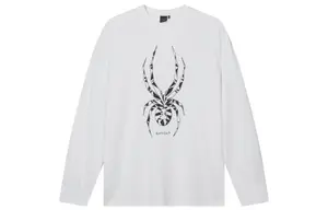 Длинный рукав футболка унисекс SPYDER, белый