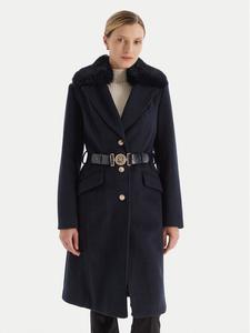 Демисезонное пальто regular fit W5BL25 W2672 Guess, синий