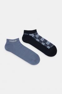 2 пары носков Hugo, темно-синий