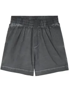 Хлопковые шорты Sunnei, серый