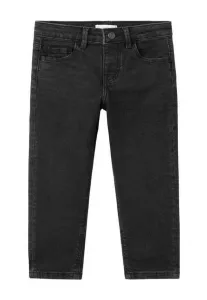 Джинсы прямого кроя для малышей Mango Kids, Black Denim