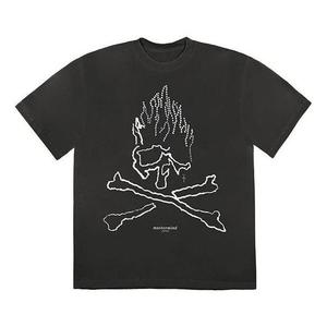 Футболка cactus jack for mastermind skull t-shirt 'black' Travis Scott, черный