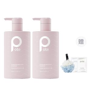 Шампунь Ocean Collagen для контроля жирности и лечения перхоти, освежающий, 505мл/505мл*2 POTE