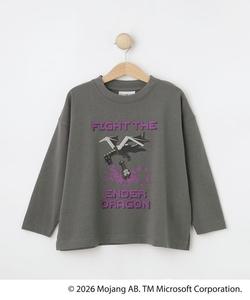 Длинная футболка с различными принтами Shoo・La・Rue, цвет Charcoal Gray (014)