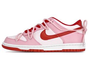 Dunk Peach Blossom Radiance Slip Resistant Abrasion Resistant Low top Skateboard Shoes Women's Nike, розовый