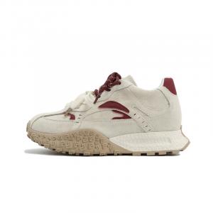 Скользоустойчивые, износостойкие, легкие низкие повседневные туфли Women's QING MISS, бежевый