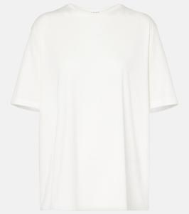 Футболка Harper из хлопкового джерси The Frankie Shop, белый