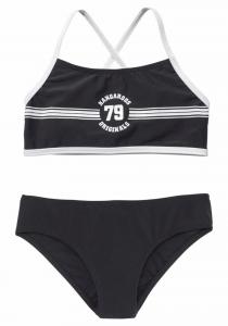Бикини KangaROOS T-shirt Bikini Sporty, черный