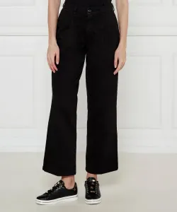 Брюки Flare fit Guess Jeans, черный