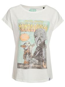 Футболка Re:Covered T-Shirt Star Wars The Mandalorian, экрю