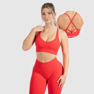 Спортивный бюстгальтер Smilodox, красный