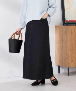 Джинсовая юбка А-силуэта Avv, цвет Navy