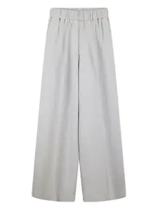 Брюки с эластичным поясом Forte Forte, серый