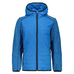 Куртка CMP 39H5324 Hybrid Hooded Fleece, синий