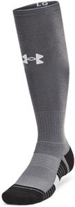 Носки унисекс Team от Under Armour длиной выше икры - отводят пот и предотвращают запах, Graphite-White