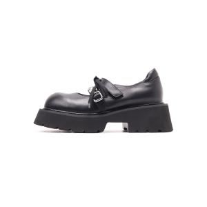 Asthershop Туфли Platform Mary Jane Shoes Women's Black