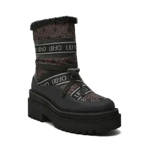 Утепленные зимние ботинки фиолетовые 31 Liu Jo, черный