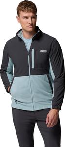 Columbia мужская куртка Pfg Uncharted Fleece Full Zip, Shark/Crushed Blue