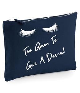 Ресницы слишком гламурны, чтобы дать им чертову косметичку 60 SECOND MAKEOVER, синий