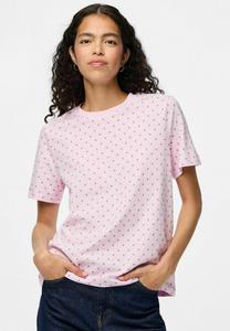 Футболка Pieces PCRIA PÜNKTCHEN, Pink Tulle/Pink