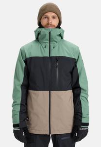 Куртка для сноуборда Quiksilver SYCAMORE BLOCK-FUNKTIONELLE, Green Grey Black/Green