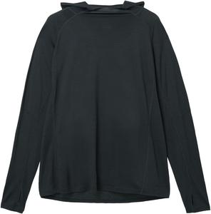 Мужская толстовка с длинным рукавом Icebreaker, размер M, 150% мериносовая шерсть, худи Ace LS, черный