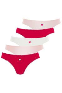 Стринги LASCANA, Rose/Red/White