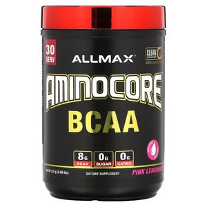 Добавка ALLMAX AMINOCORE BCAA, розовый лимонад