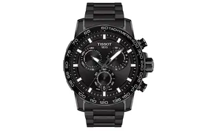 T SPORT Collection Black Knight Кварцевый механизм Мужские часы 45.5 мм Черный циферблат TISSOT