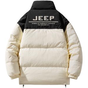 Jeep Унисекс пуховик, Black White