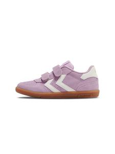 Hummel Детские кроссовки на липучках Victory Suede Lifestyle Kids в цвете ROSEATE SPOONBILL