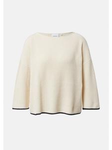 Comma Вязаный свитер, цвет 0403_светло-бежевый