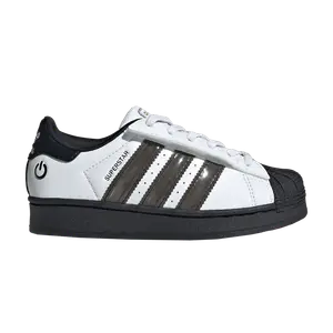 Кроссовки adidas Superstar Comfort Closure EL C 'Led Lights Stripes - White Black', белый