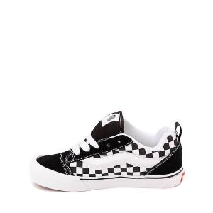 Кеды Vans Knu Skool Checkerboard Skate Shoe, черный/белый
