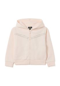 Толстовка OVS Zip-up sweatshirt, Light Pink/Pink