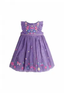 Вечернее коктейльное платье прямого кроя с вышивкой/праздничное платье Jojo Maman Bébé, Lilac