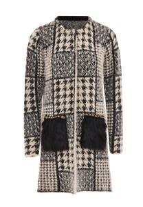 Толстовка faina Strickjacke, бежевый