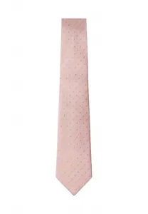 Галстук в горошек мейфэр Hackett London, Baby Pink