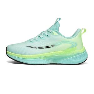 Kuding Мужские беговые кроссовки лоу-топ светло-зеленый арбузный красный/дневной синий/сосновый зеленый - сосновый зеленый, цвет Pine Green