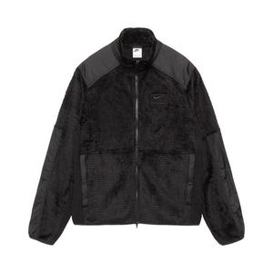 Куртка Stussy x Nike Full Zip Fleece 'Black'