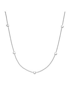 s.Oliver Колье «Маленькие сердечки» из серебра