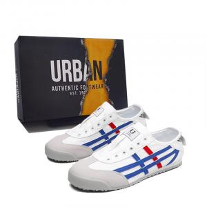 URBAN AUTHENTIC Антискользящие износостойкие низкие скейтерские кроссовки унисекс новые бело-голубые, цвет New White Blue