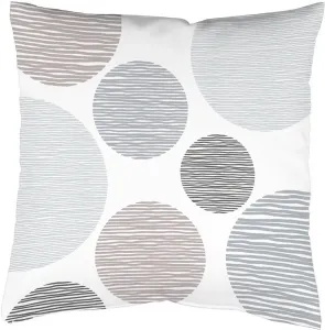 Декоративная подушка Vision S "БОРДЕН", чехол без наполнителя. 1 шт 50х50 см, серый