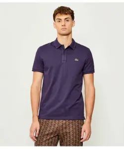 Футболка поло Slim fit Lacoste, фиолетовый